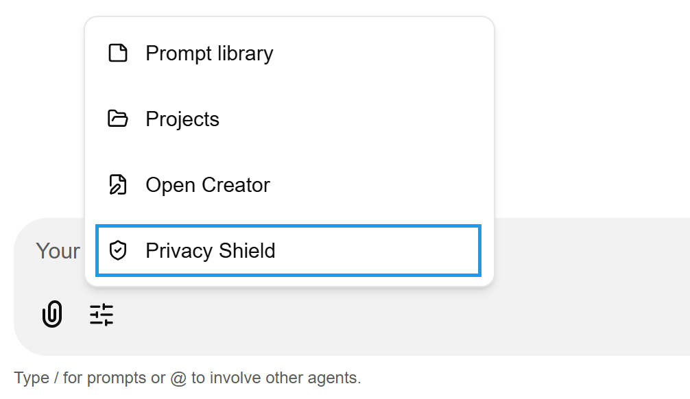 Activate Privacy Shield