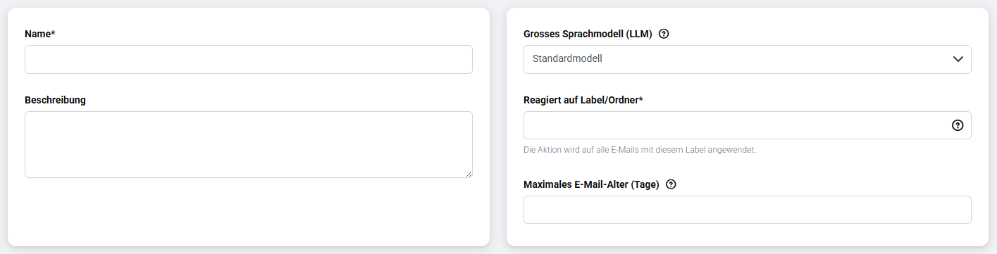 Email categorization basic information